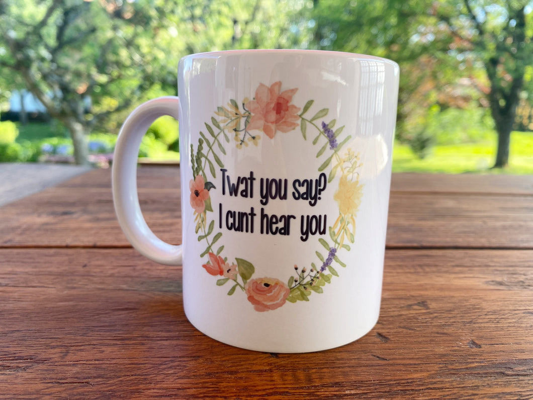 Tasse mit Spruch 